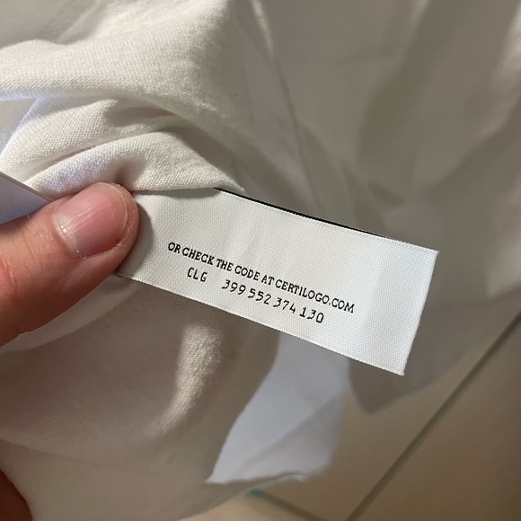 Off-White Logo Slim S/S Tee Sz L [Worn 1x] - Picture 6 of 6